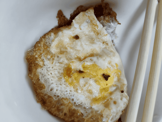 2 分钟的煎蛋